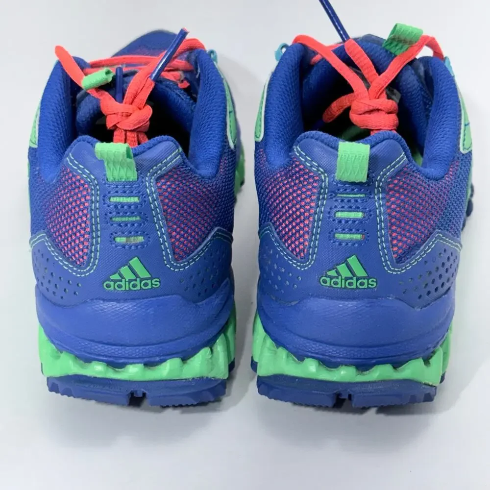 Adidas Vigor TR Cobalt Blue / Green Running Athletic Shoe, Women's Size 8 - Picture 4 of 11